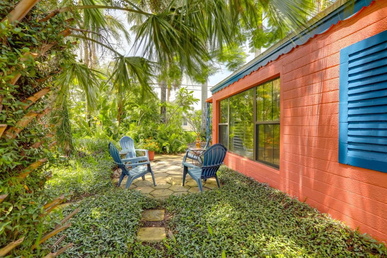 Colorful Gulfport Home Walk To The Art District! Sankt Petersburg Exterior foto